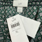 j.jill NWT Green Floral Print Blouse Size XL