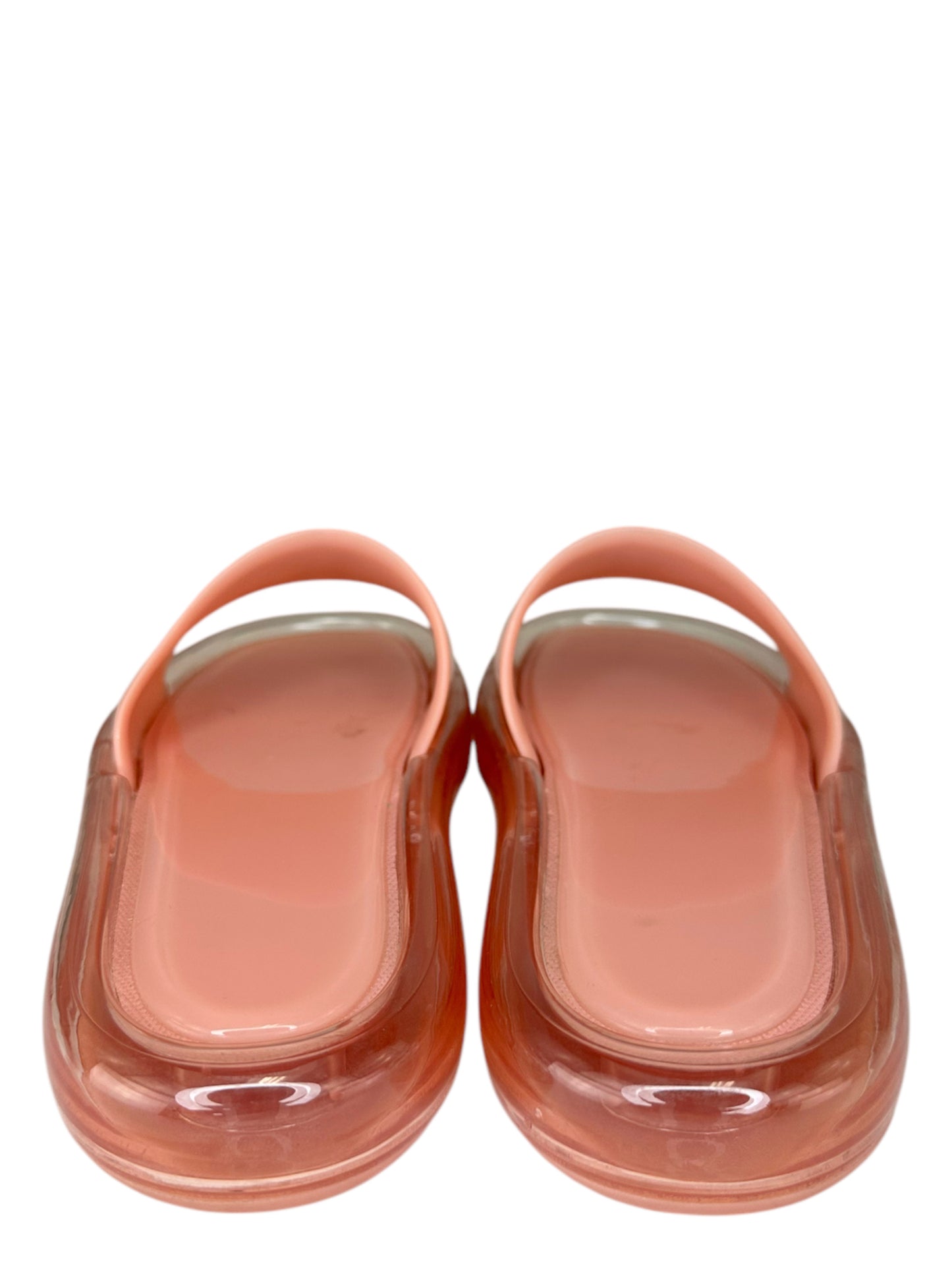 Tory Burch Peach Bubble Slides Size 6