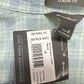 Eddie Bauer NWT Teal Plaid Button-Down Shirt Size M