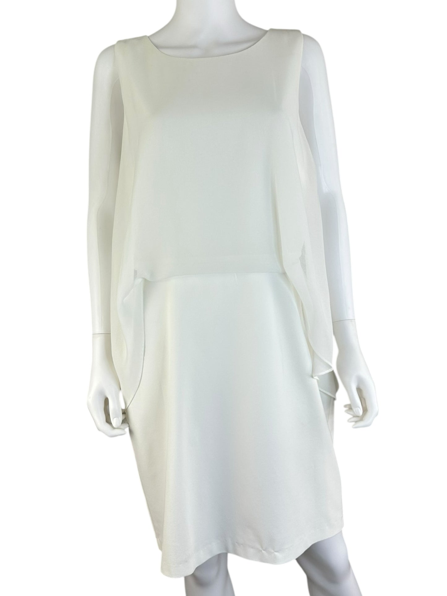 VINCE CAMUTO NWT White Cocktail Dress Size L