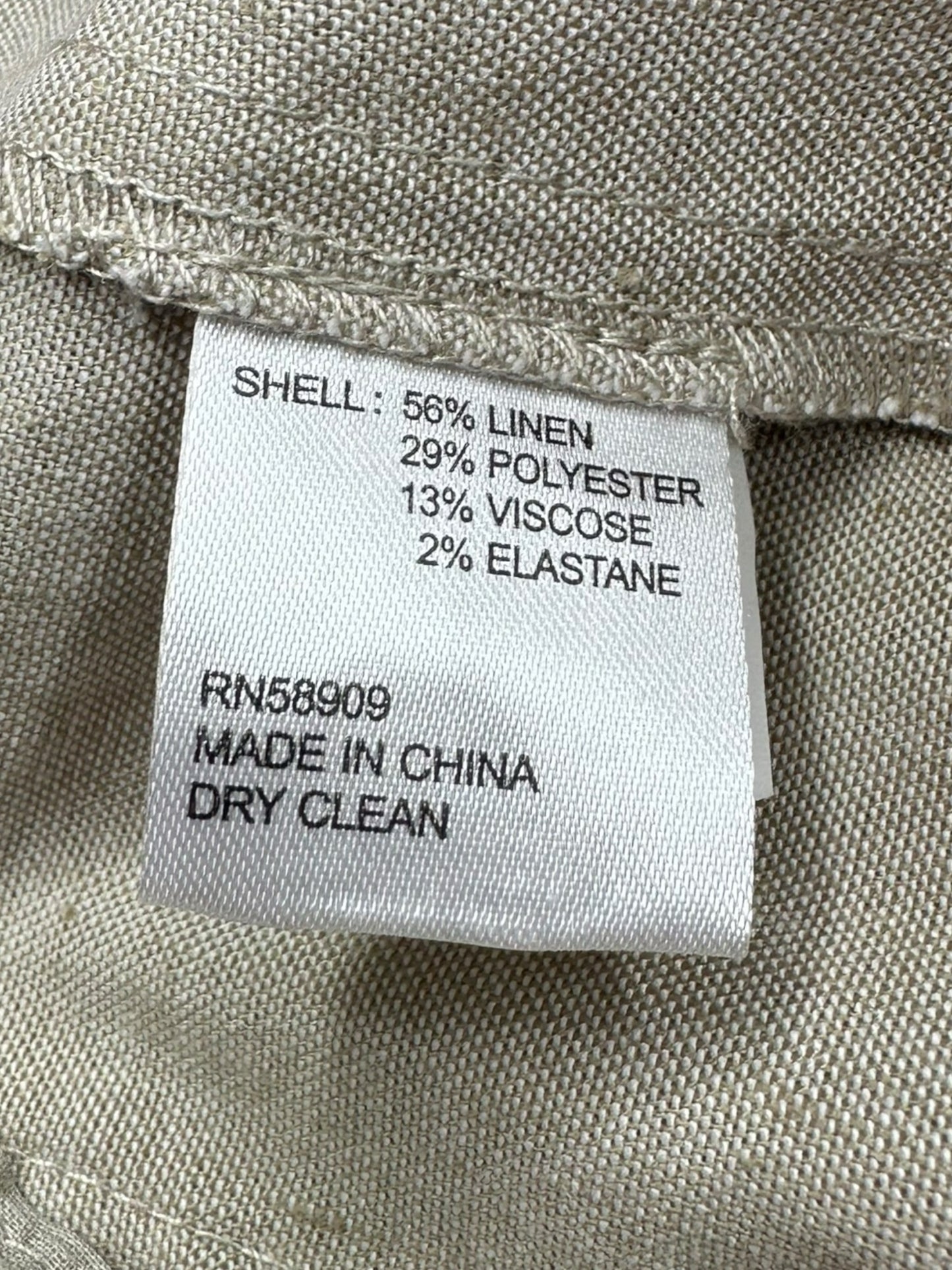 ANTONIO MELANI Tan Pants Size 4