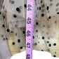 DOEN Brown and Black Polka Dot 'Pamelina' Maxi dress Size XS