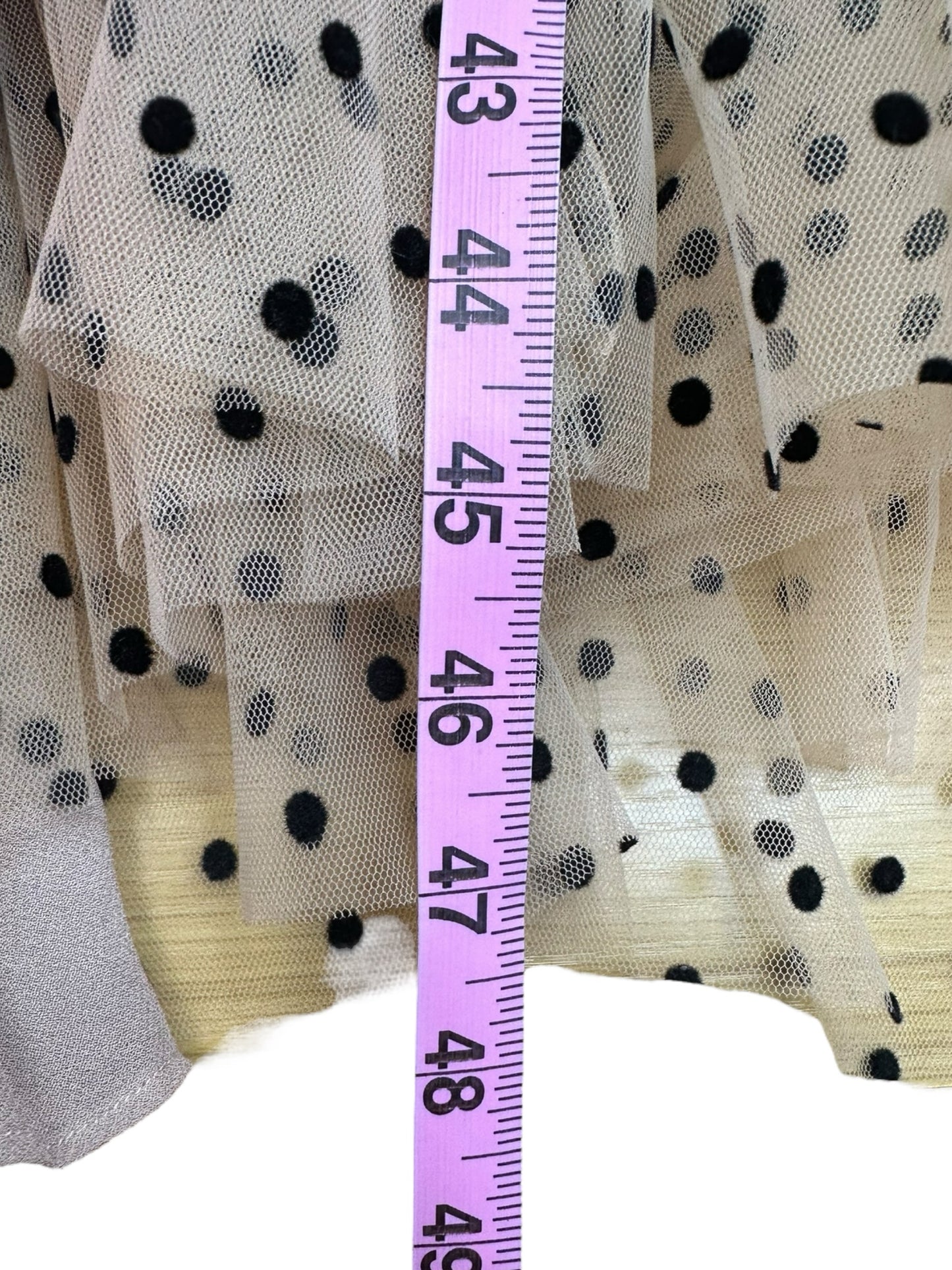 DOEN Brown and Black Polka Dot 'Pamelina' Maxi dress Size XS