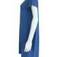 EILEEN FISHER Blue Knit Shirt Dress Size S