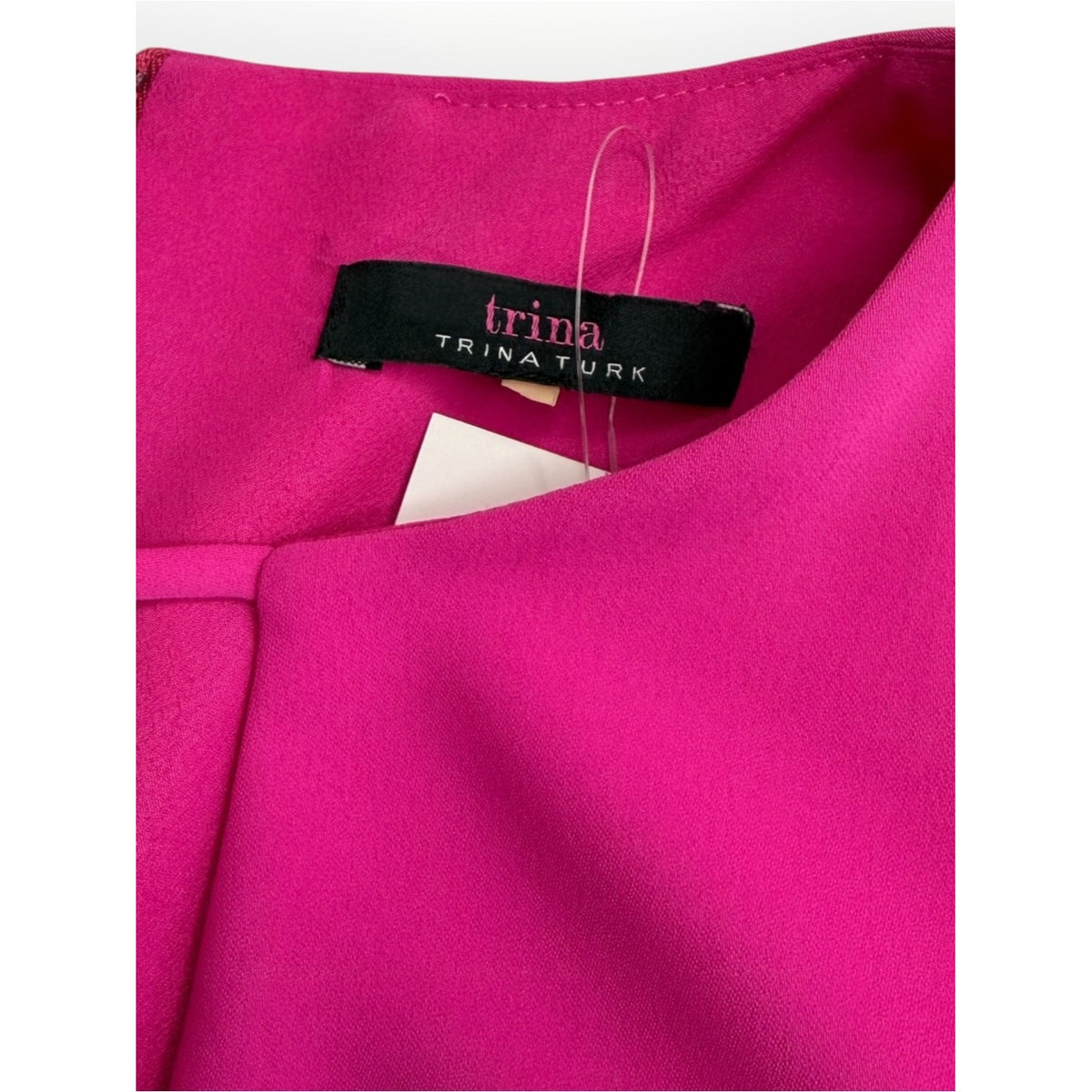 Trina Turk Pink Flutter Sleeve Mini Dress Size XS