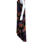 Johnny Was Black Floral Bossa Maxi Dress Size L
