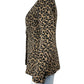 BANANA REPUBLIC Brown Leopard Print Blazer Size 4
