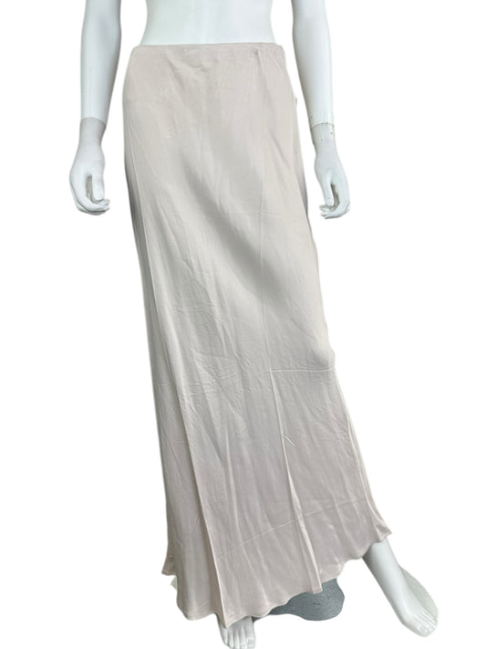 anthropologie NWT Cream Maxi Skirt Size S