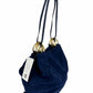 Tory Burch Farrah Suede Tote in Navy