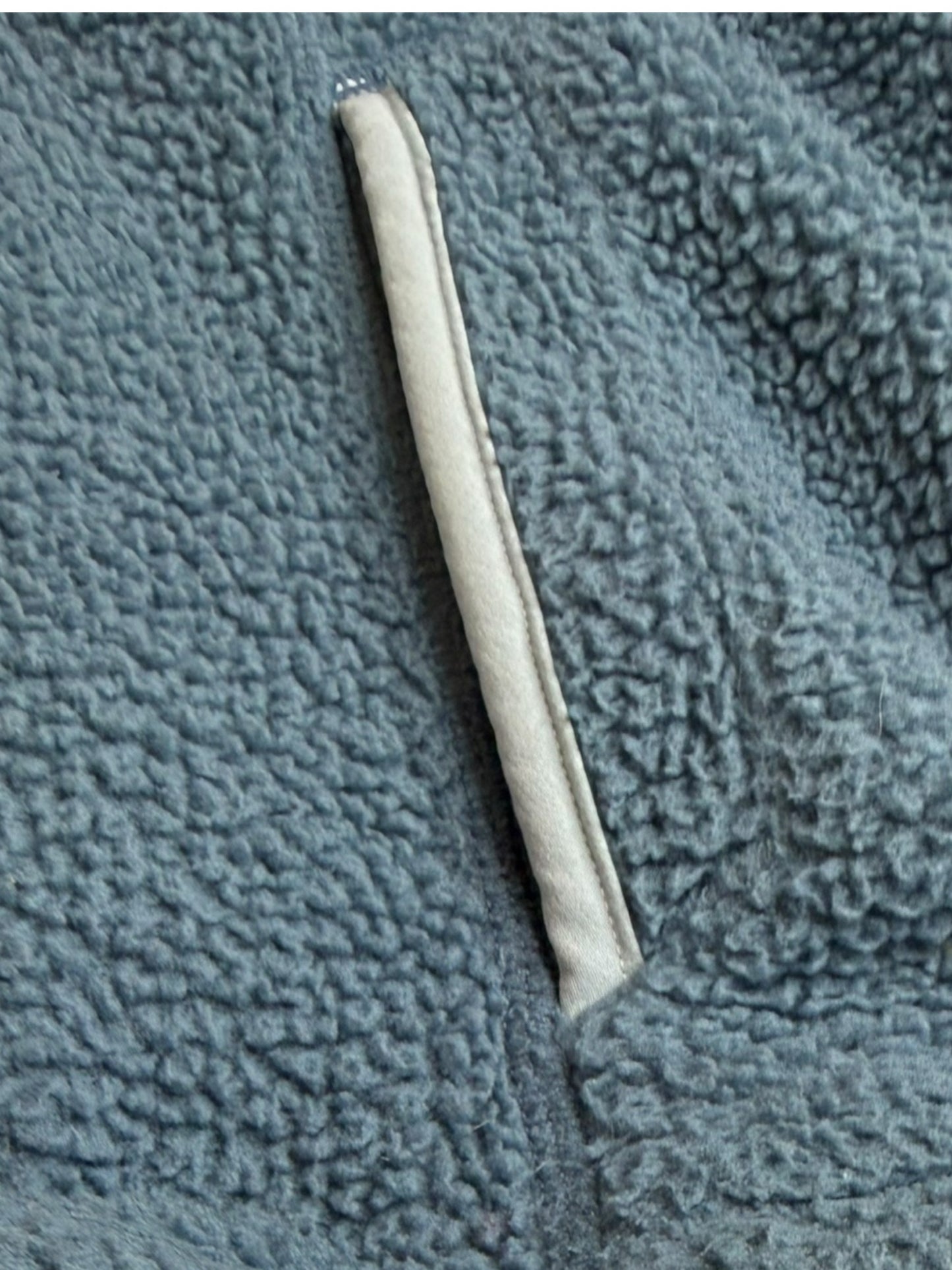 THE NORTH FACE Blue Sheepeater Fleece Pullover Size M