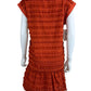 Marie Oliver Orange Herra Mini Dress Size M