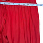 KOCH Red Satin Jogger Pants Size XS