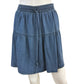 Tommy Bahama Blue Chambray O'Lei Linen Blend Mini Size M