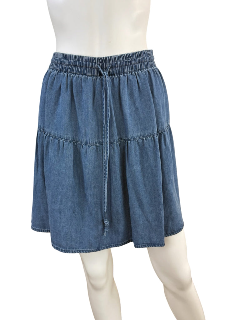 Tommy Bahama Blue Chambray O'Lei Linen Blend Mini Size M