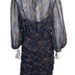 VERONICA BEARD Navy Paisley Kerfri Dress Size 12