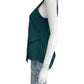 NIC & ZOE Teal Asymmetrical Hem Tank Size S