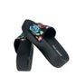 Johnny Was Black Calanthe Platform Sandal Size 6