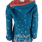 IVKO Teal Embroidered Boiled Wool Jacket Size 40