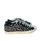P448 John "Cowiena" Spotted Calf-Hair Low-Top Sneakers Size 39