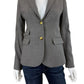 J. Crew Gray Wool Schoolboy Blazer Size 4