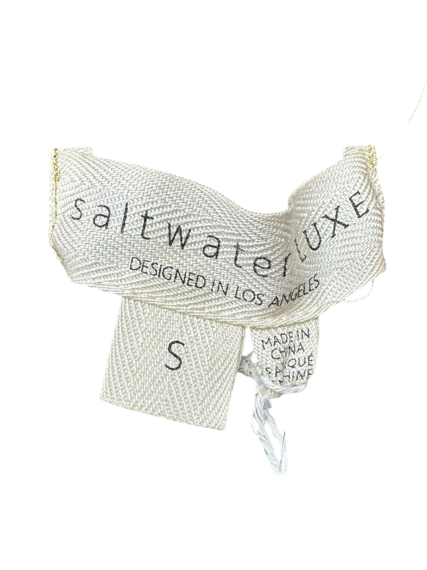 Saltwater Luxe NWT Brown Velvet Cruz Top Size S