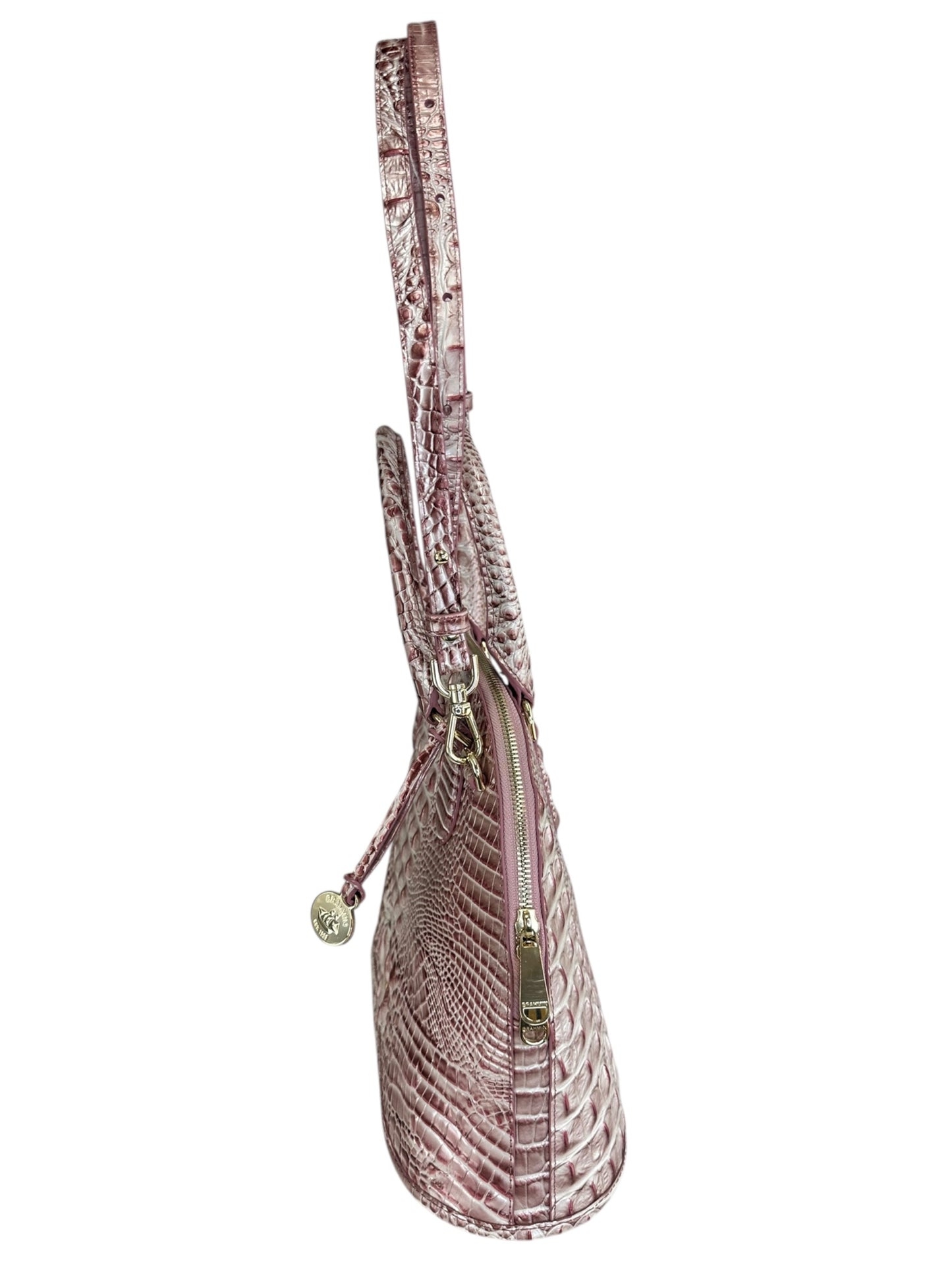 Brahmin 'Pink Icing Melbourne' Shoulder/Crossbody Designer Handbag