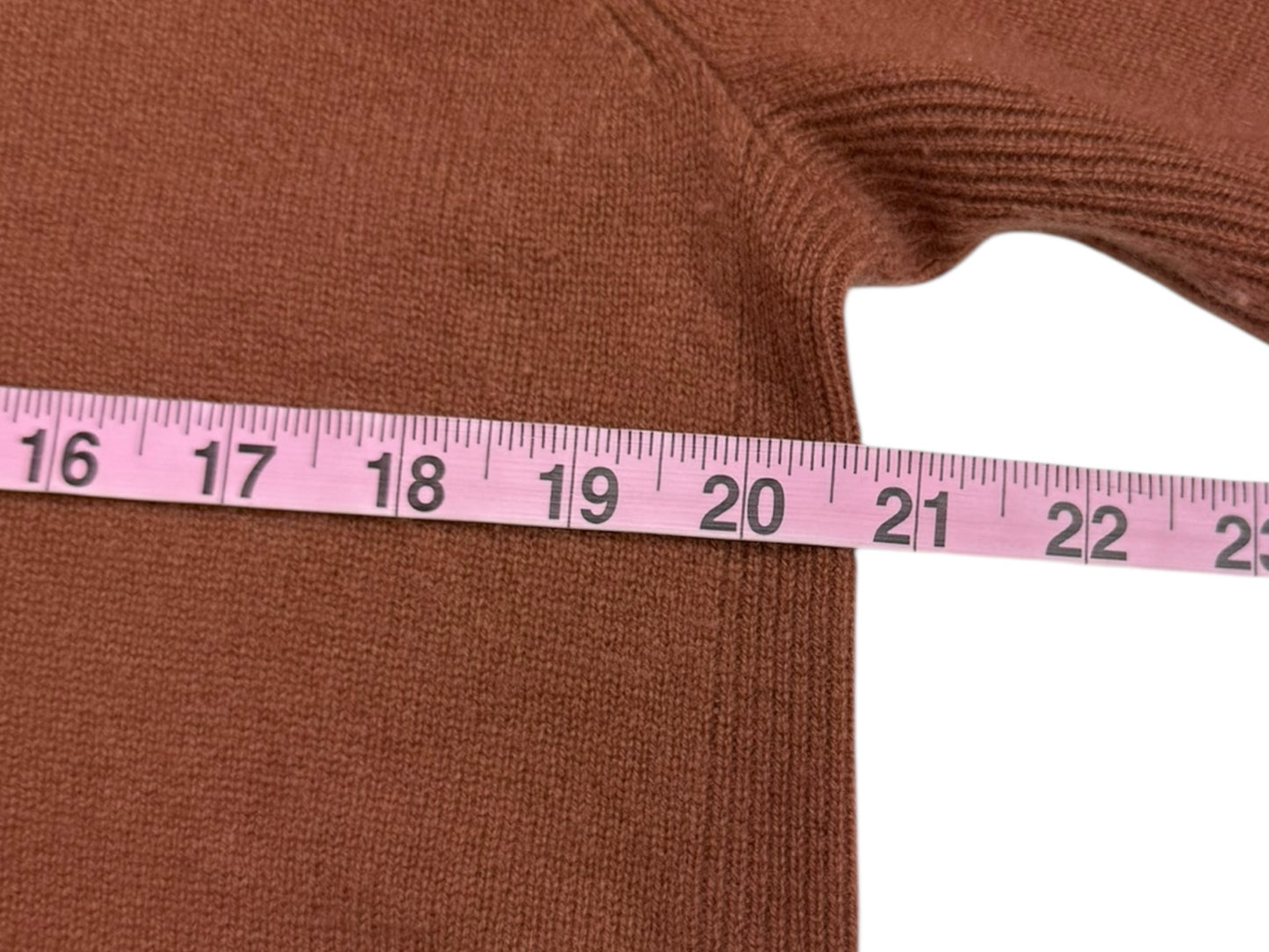 Halogen Brown 100% Cashmere Sweater Size M