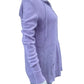 BRODIE Lavender 100% Cashmere Sweater Jacket Size L