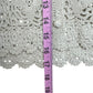 the great. Cream Crochet Knit Sweater Size O/S