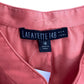 LAFAYETTE 148 NEW YORK Orange Button Down Size 14