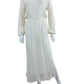 Spell Ivory Open-Knit Maxi Dress Size XS