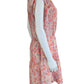 STEVE MADDEN Pink Floral Mini Dress Size L