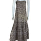 NWT jude connally Brown and Cream Zebra Dress Size S