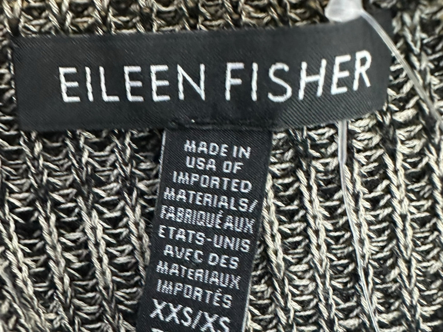 EILEEN FISHER Gray Kimono Cardigan Size XXS