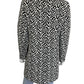 Chico's NWT Zebra Jacquard Topper Coat Size M
