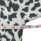 LOFT Cotton Cream and Gray Leopard Cardigan Size XL