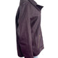 Chico's Purple Vegan Leather Jacket Size XL