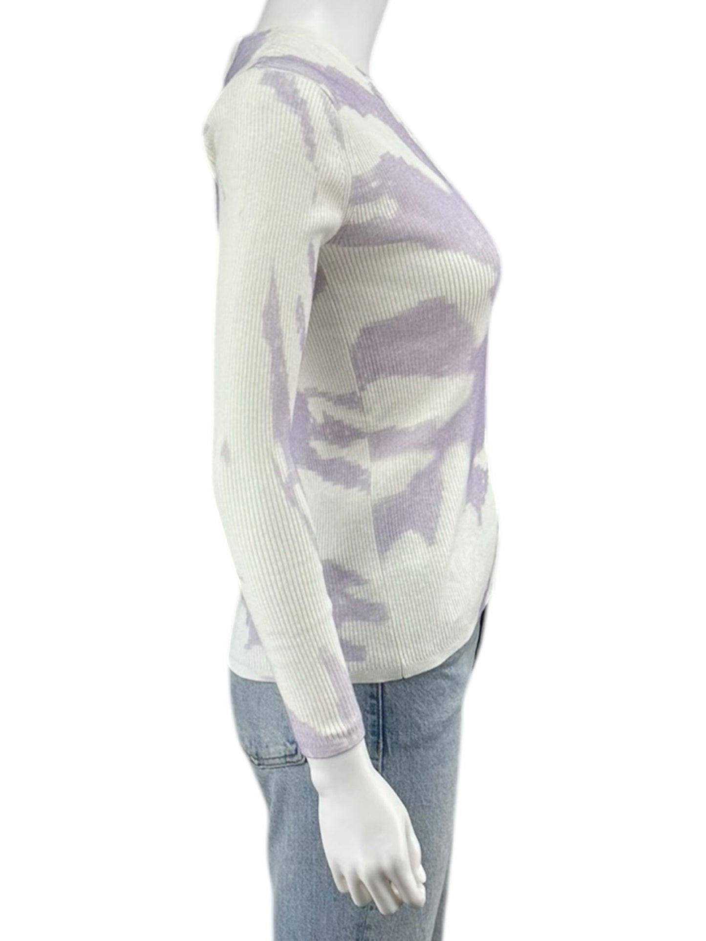 one grey day NWT  Purple Marbled Sweater Size XS