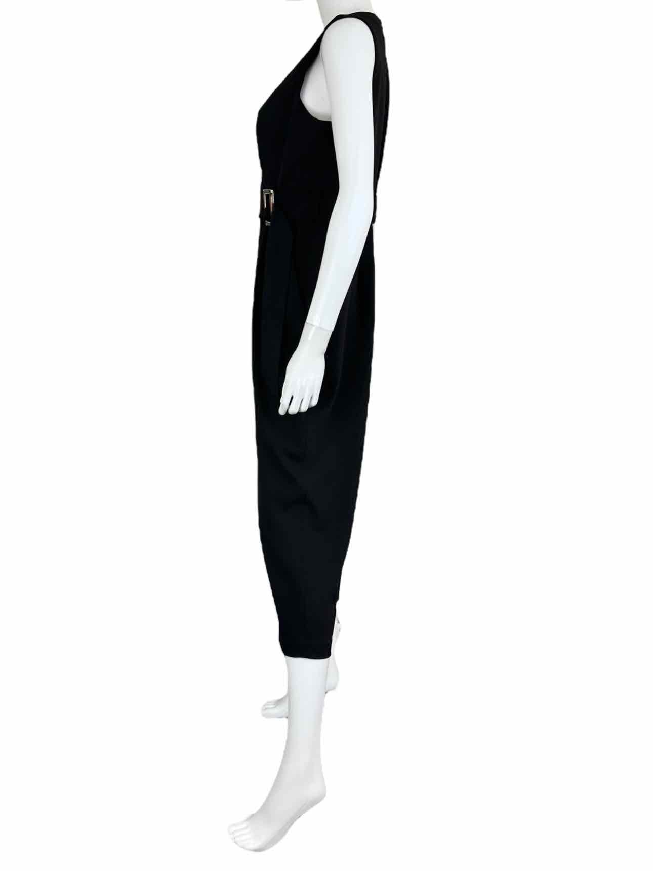 Calvin Klein Black Sleeveless Jumpsuit Size 6