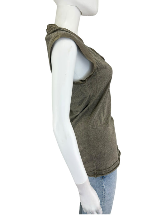 BCBGMAXAZRIA Dark Green Tank  Size S