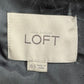 LOFT Gray Faux Fur Vest Size XS/S