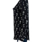 EQUIPMENT Black 100% Silk Key Print Button-Down Shirt Size XS