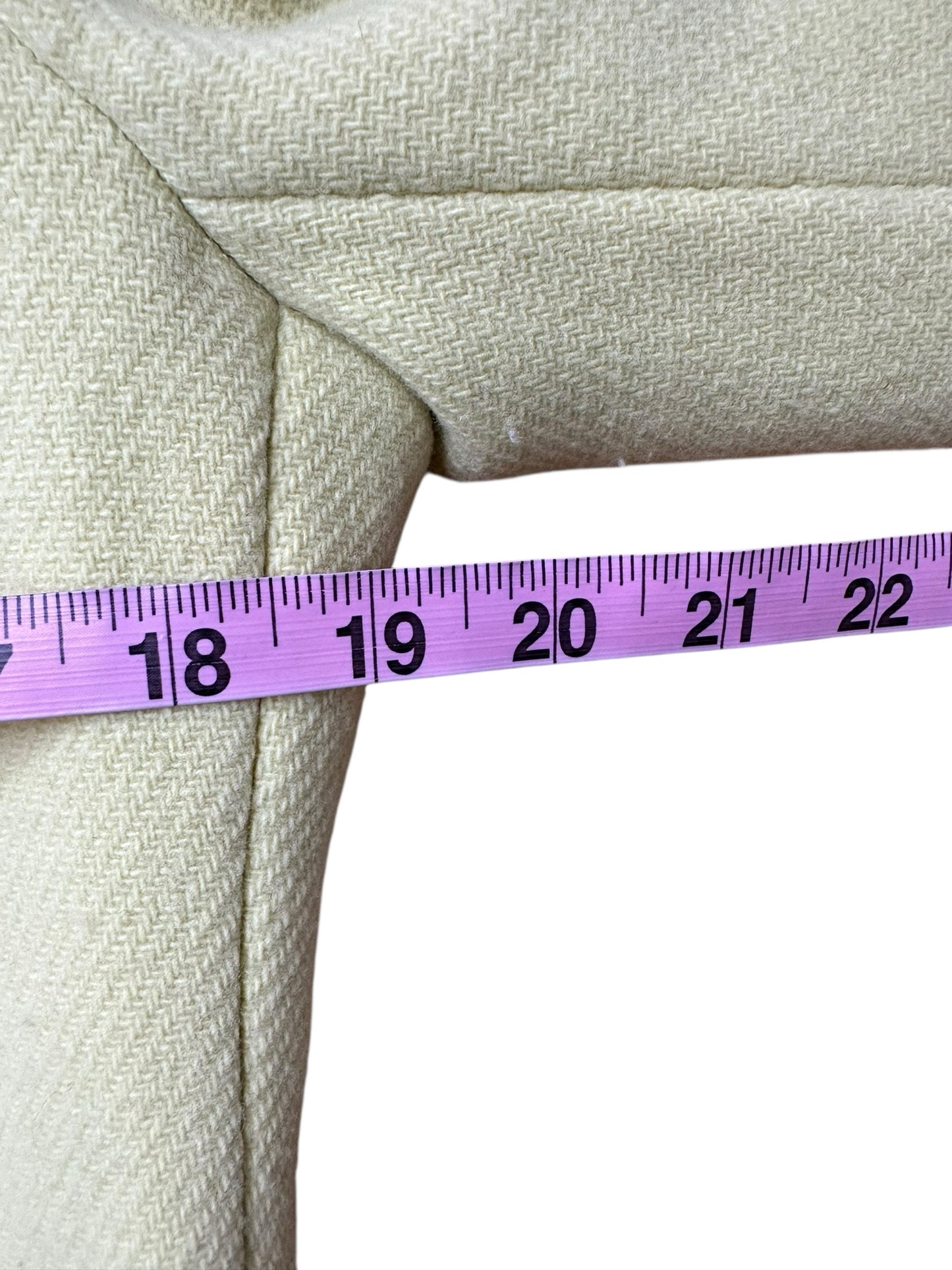 J. Crew Yellow Wool Pea Coat Size 6