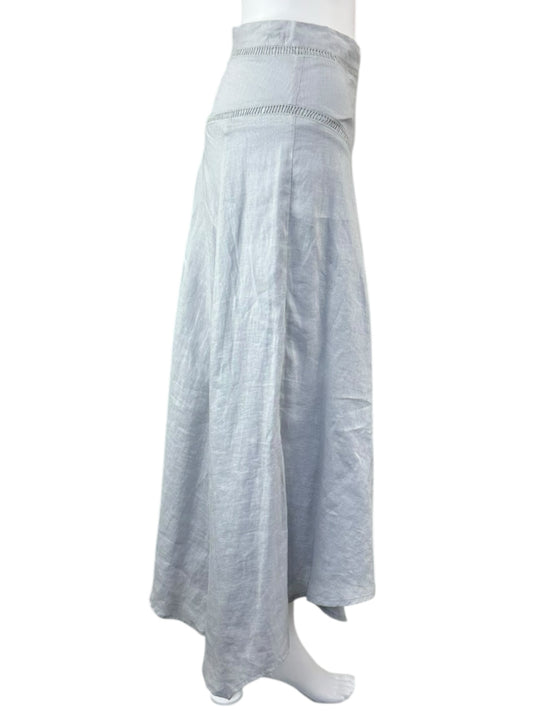 Isabel Etoile Marant Gray 100% Linen Skirt Size M