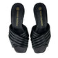 Tory Burch Black Quilted Kira Sandals Size 8