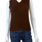 DOEN NWT Brown Cashmere Damia Sweater Vest Size XS