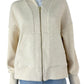 VARLEY Cream Rosanne Zip Through Sweat Jacket Size M