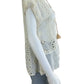Johnny Was Ivory Floral Eyelet Top Size S