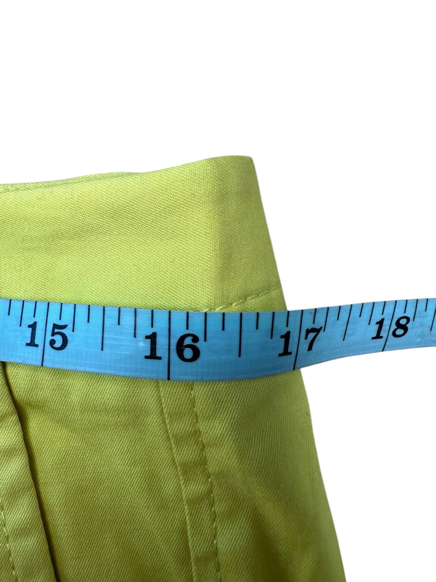 Talbots NWT Yellow Supersoft Chino Size 6
