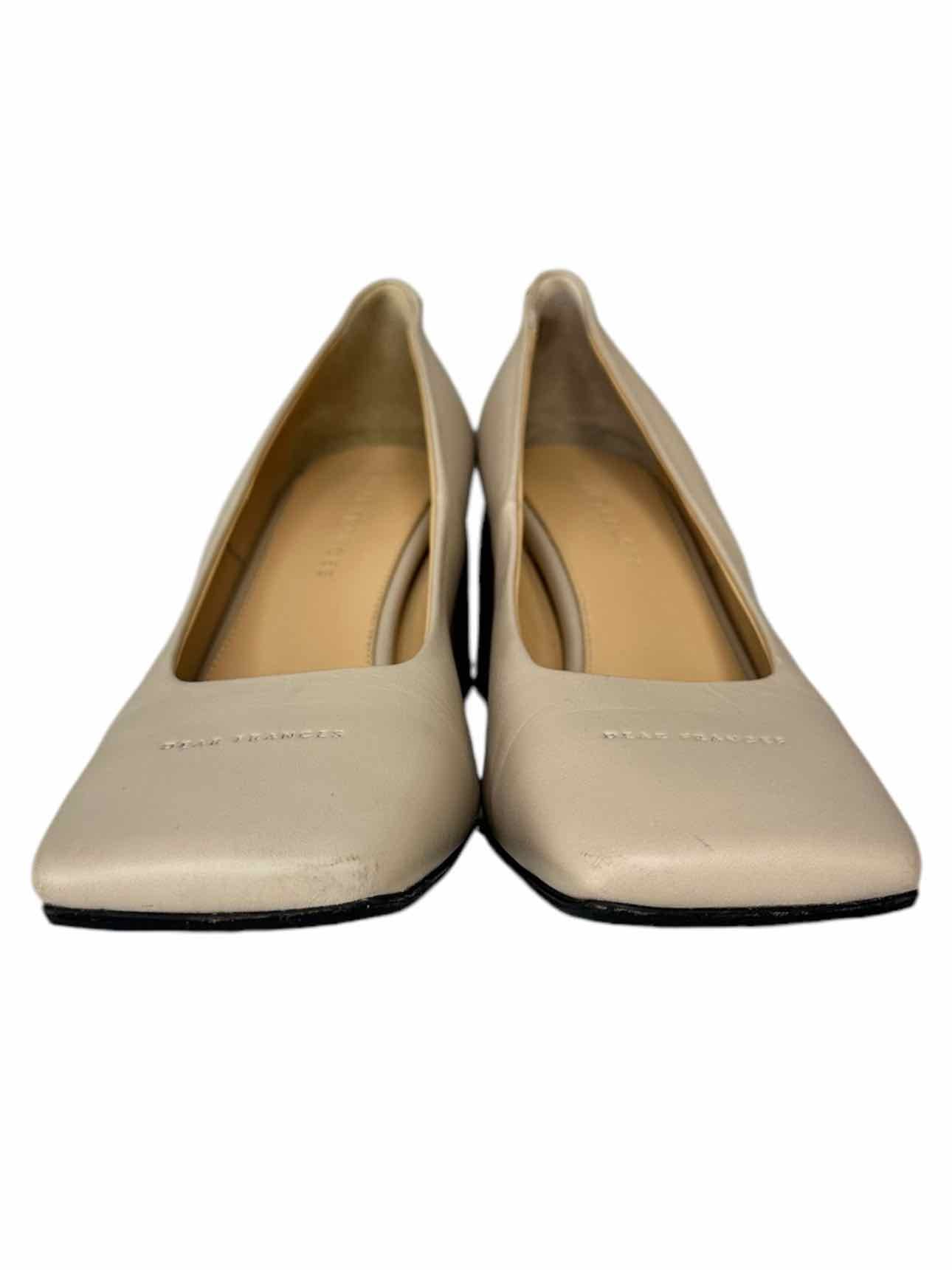 DEAR FRANCES Nude Box Pump Size 38.5